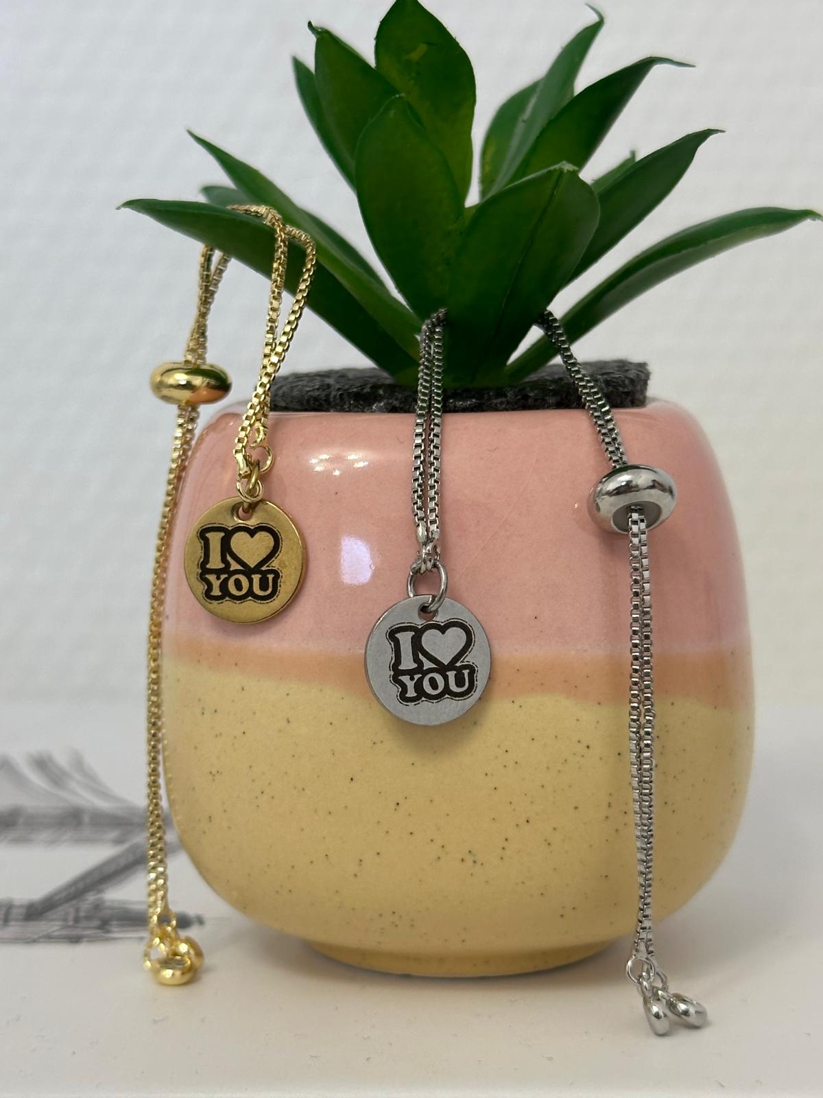 Pendentif rond personnalisé en acier inoxydable