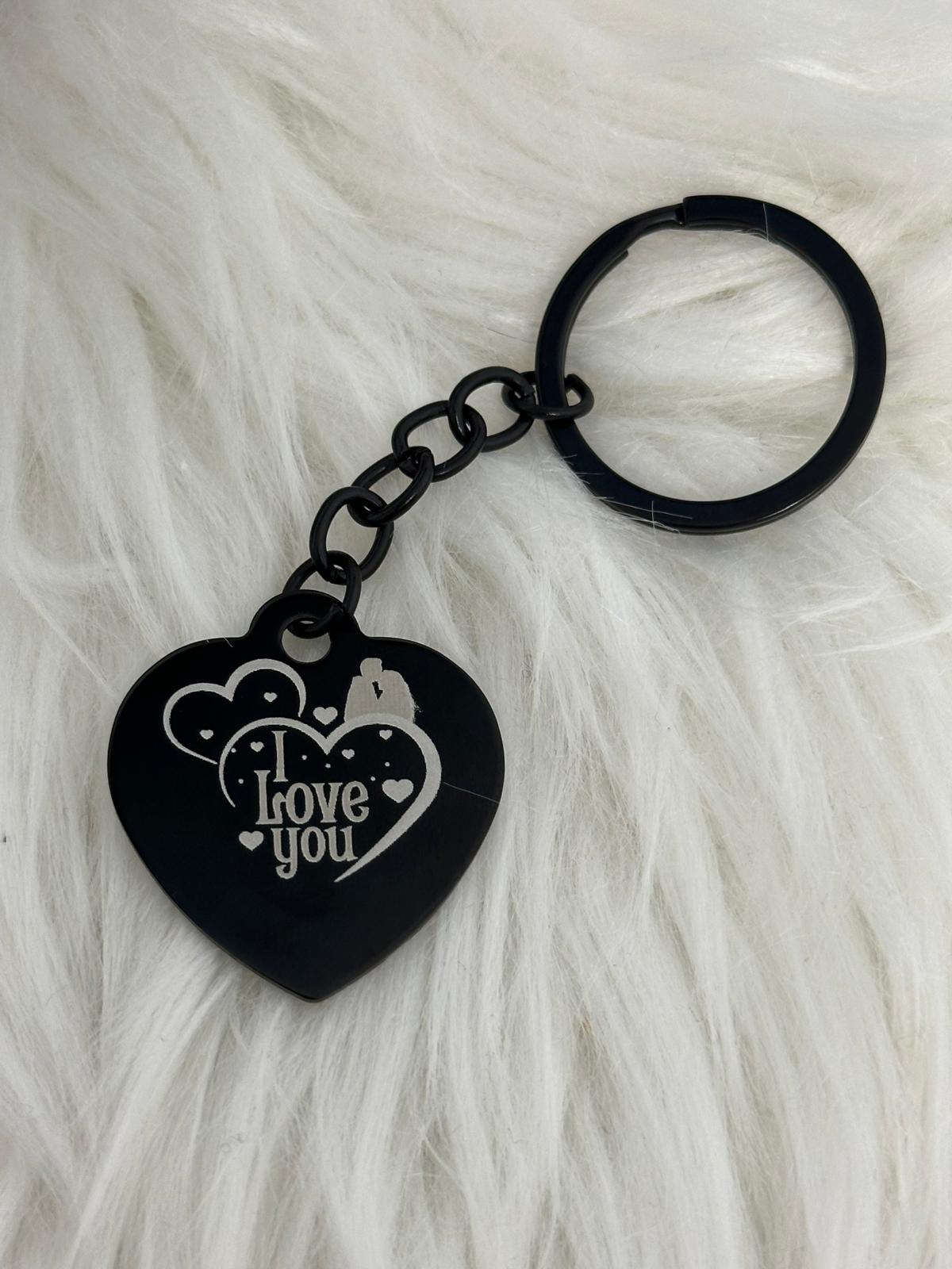 Stainless steel keychain - custom engraving